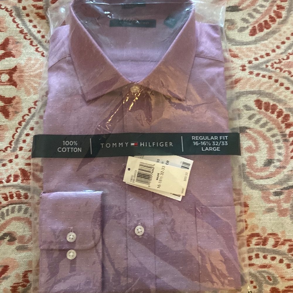 New Men Tommy Hilfiger dress shirt